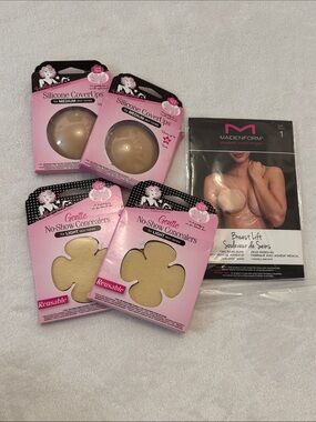 FREE WITH PURCHASE - 
Silicone CoverUps & No-Show Concealers - Light/Beige